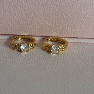 Back in stock!!! 24k gold plated earrings